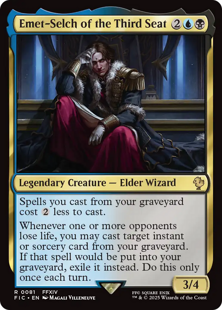 Emet-Selch of the Third Seat [FINAL FANTASY Commander] | Tabernacle Games