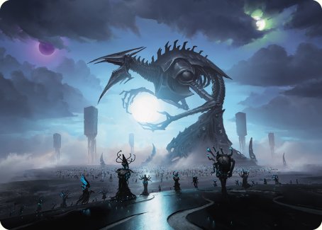 Blue Sun's Twilight Art Card [Phyrexia: All Will Be One Art Series] | Tabernacle Games