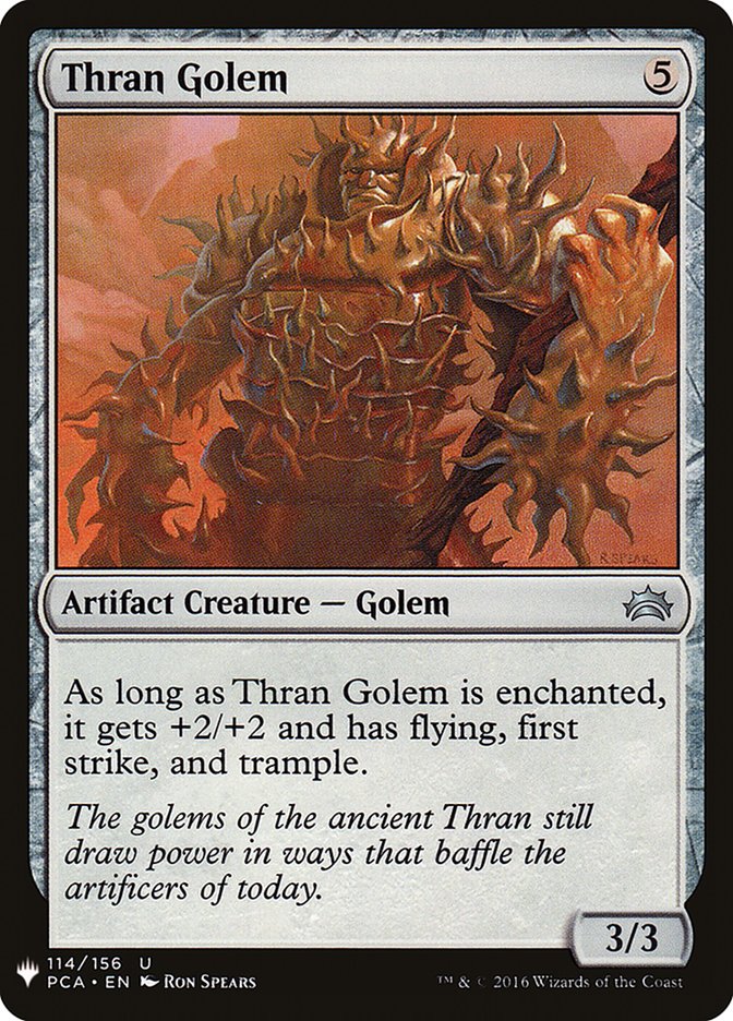 Thran Golem [Mystery Booster] | Tabernacle Games