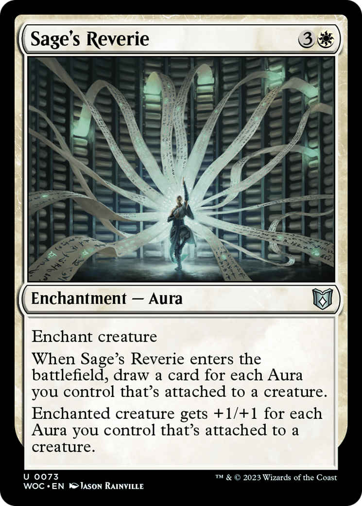 Sage's Reverie [Wilds of Eldraine Commander] | Tabernacle Games