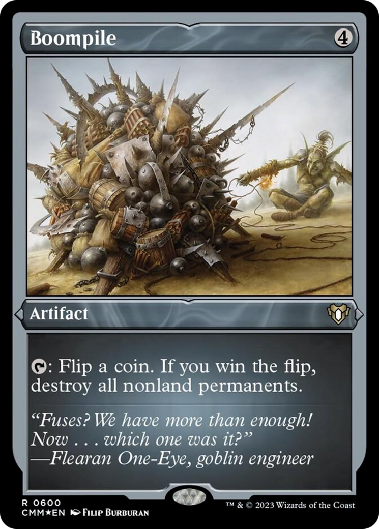 Boompile (Foil Etched) [Commander Masters] | Tabernacle Games