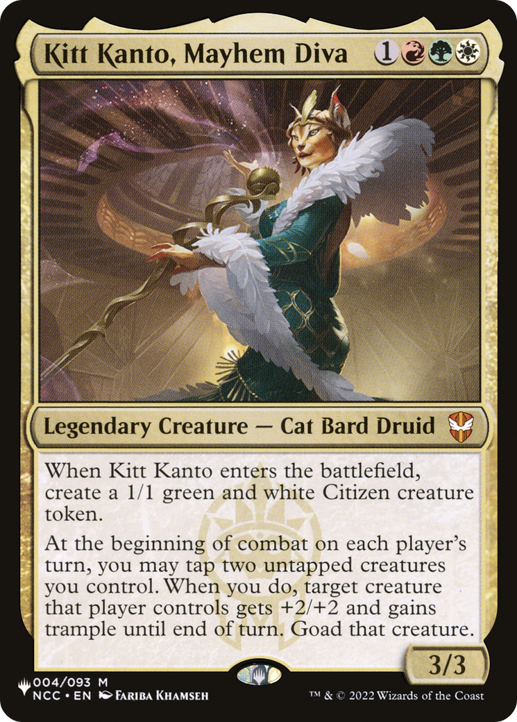 Kitt Kanto, Mayhem Diva [The List] | Tabernacle Games