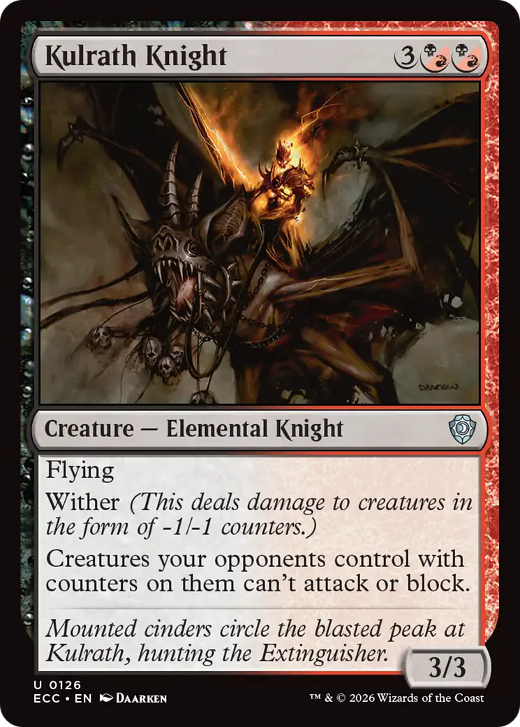 Kulrath Knight [Lorwyn Eclipsed Commander] | Tabernacle Games