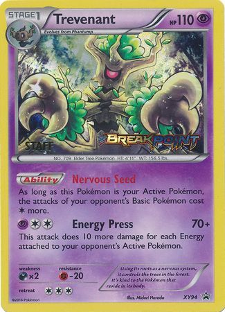 Trevenant (XY94) (Staff) [XY: Black Star Promos] | Tabernacle Games