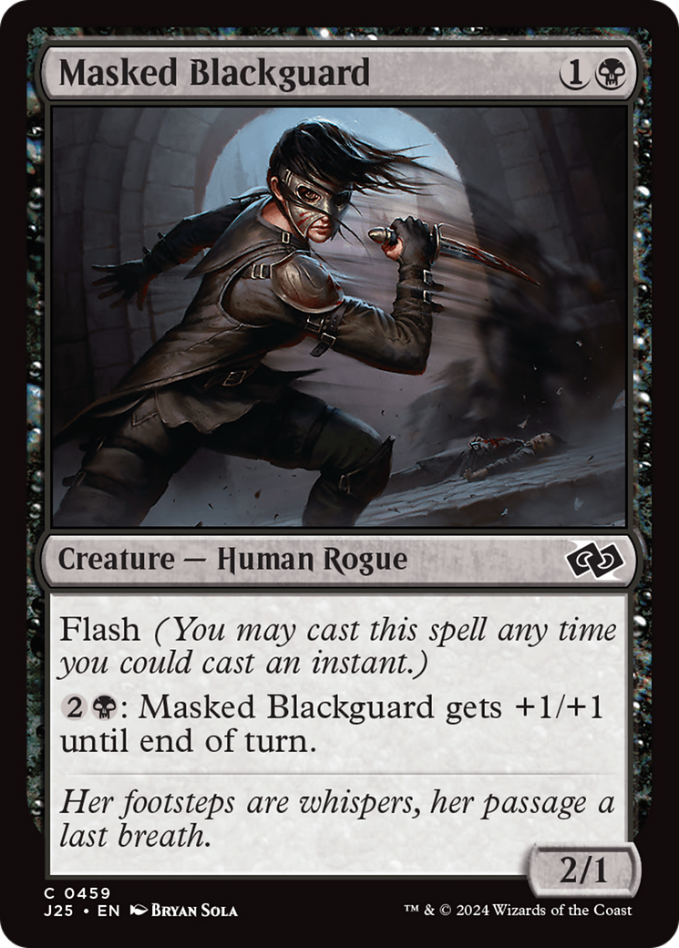 Masked Blackguard [Foundations Jumpstart] | Tabernacle Games