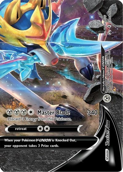 Zacian V-Union (SWSH166) [Sword & Shield: Black Star Promos] | Tabernacle Games