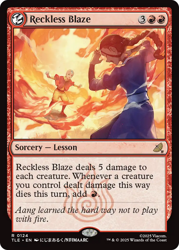 Reckless Blaze [Avatar: The Last Airbender: Eternal-Legal] | Tabernacle Games