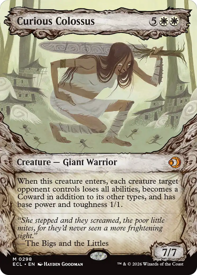 Curious Colossus (Showcase) [Lorwyn Eclipsed] | Tabernacle Games