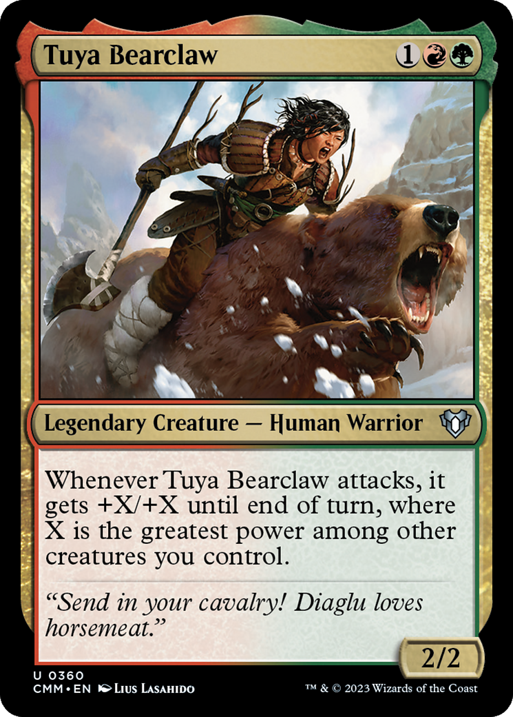 Tuya Bearclaw [Commander Masters] | Tabernacle Games