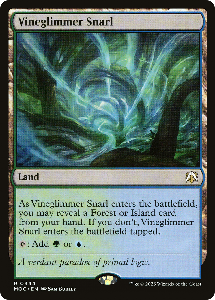 Vineglimmer Snarl [March of the Machine Commander] | Tabernacle Games