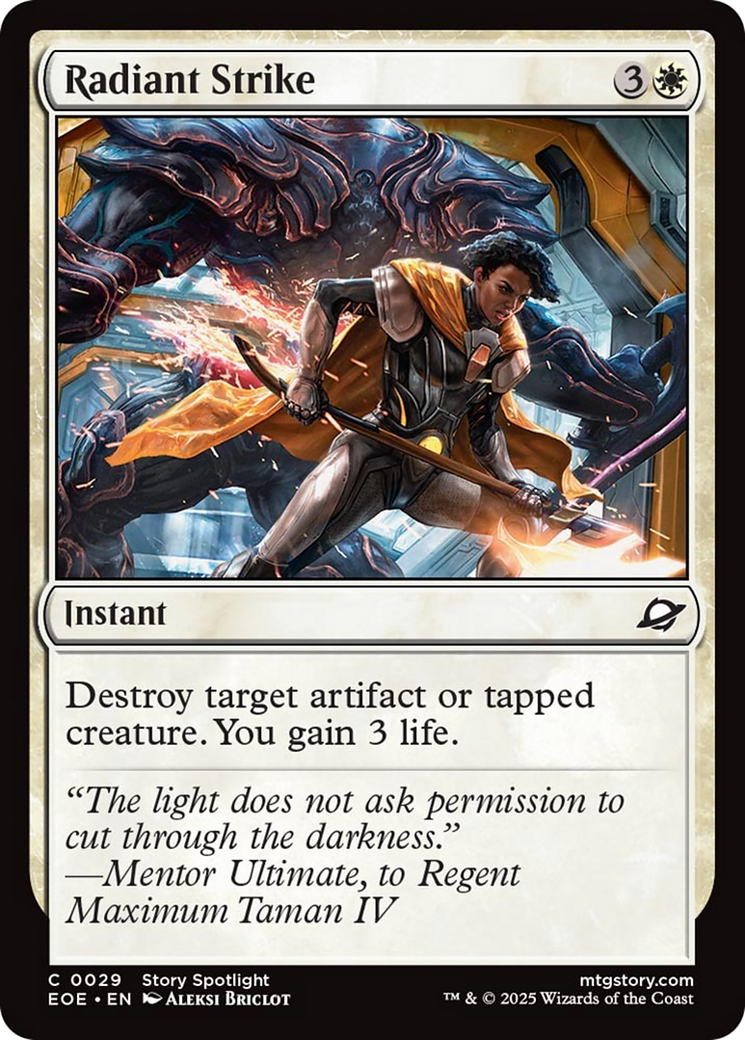 Radiant Strike [Edge of Eternities] | Tabernacle Games