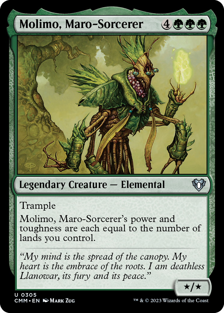 Molimo, Maro-Sorcerer [Commander Masters] | Tabernacle Games