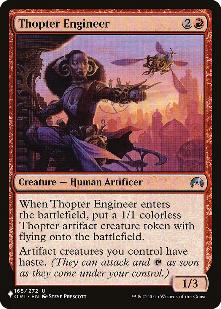 Thopter Engineer [The List] | Tabernacle Games