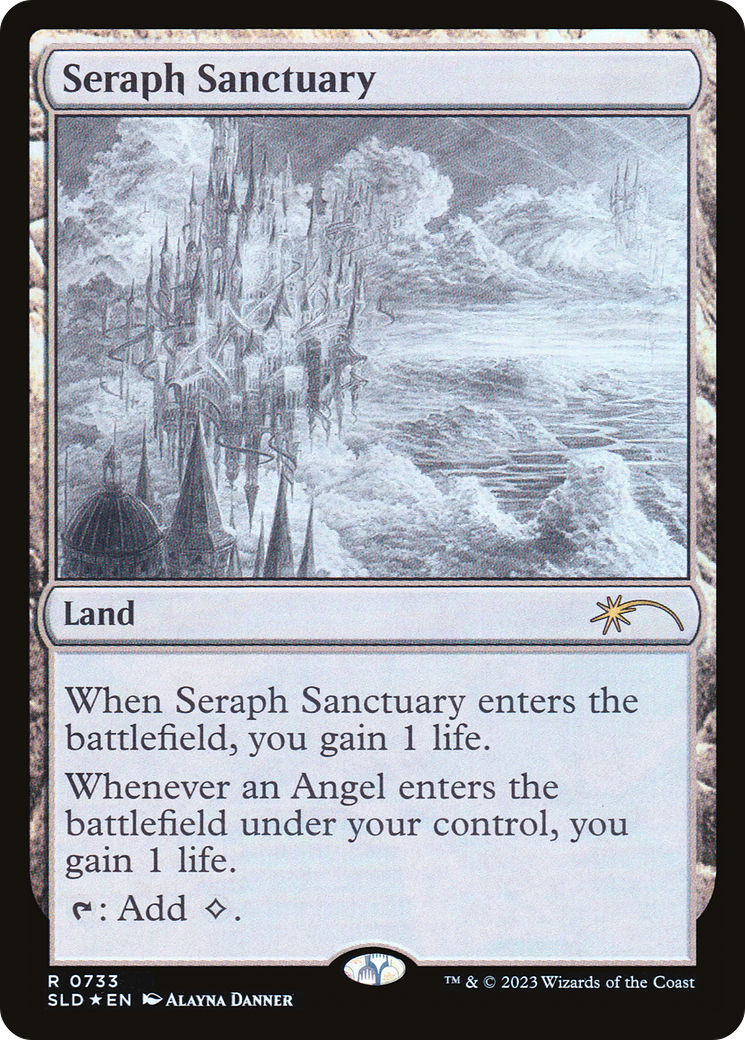 Seraph Sanctuary (Sketch) [Secret Lair Drop Promos] | Tabernacle Games