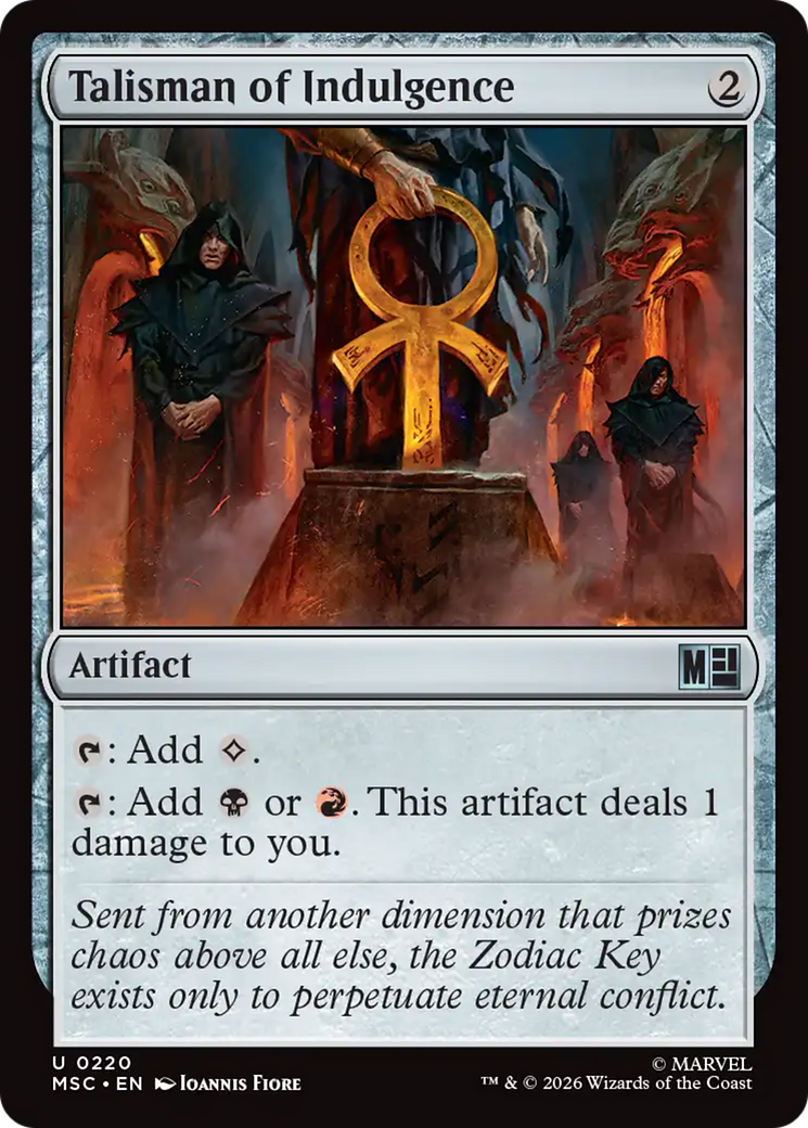 Talisman of Indulgence [Marvel Super Heroes Commander] | Tabernacle Games