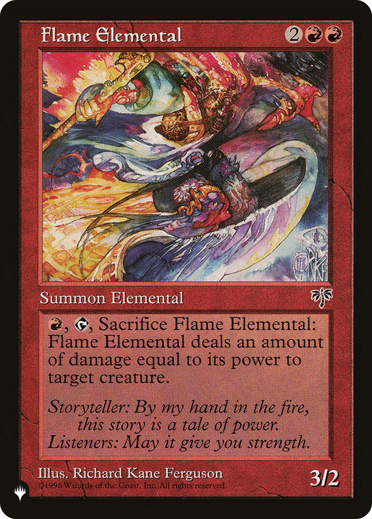 Flame Elemental [The List] | Tabernacle Games