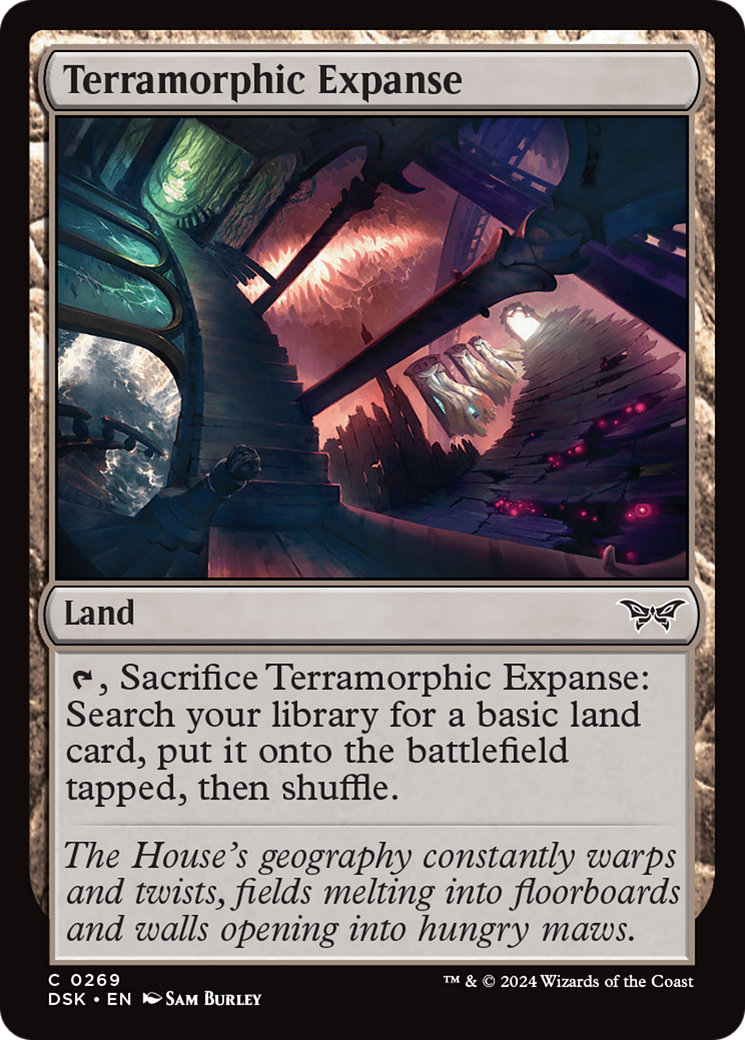 Terramorphic Expanse [Duskmourn: House of Horror] | Tabernacle Games