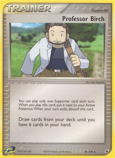 Professor Birch (89/109) [EX: Ruby & Sapphire] | Tabernacle Games