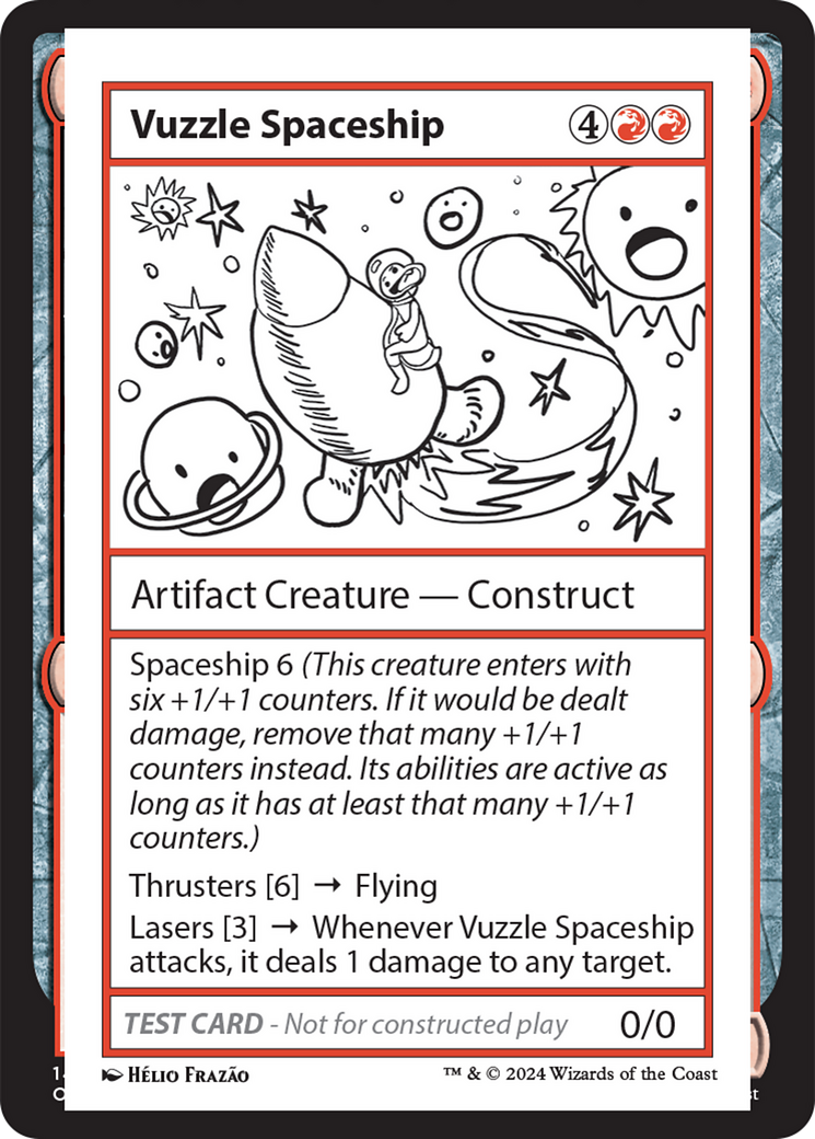 Vuzzle Spaceship [Mystery Booster 2 Playtest Cards] | Tabernacle Games