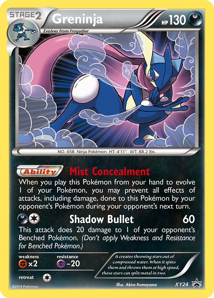 Greninja (XY24) [XY: Black Star Promos] | Tabernacle Games