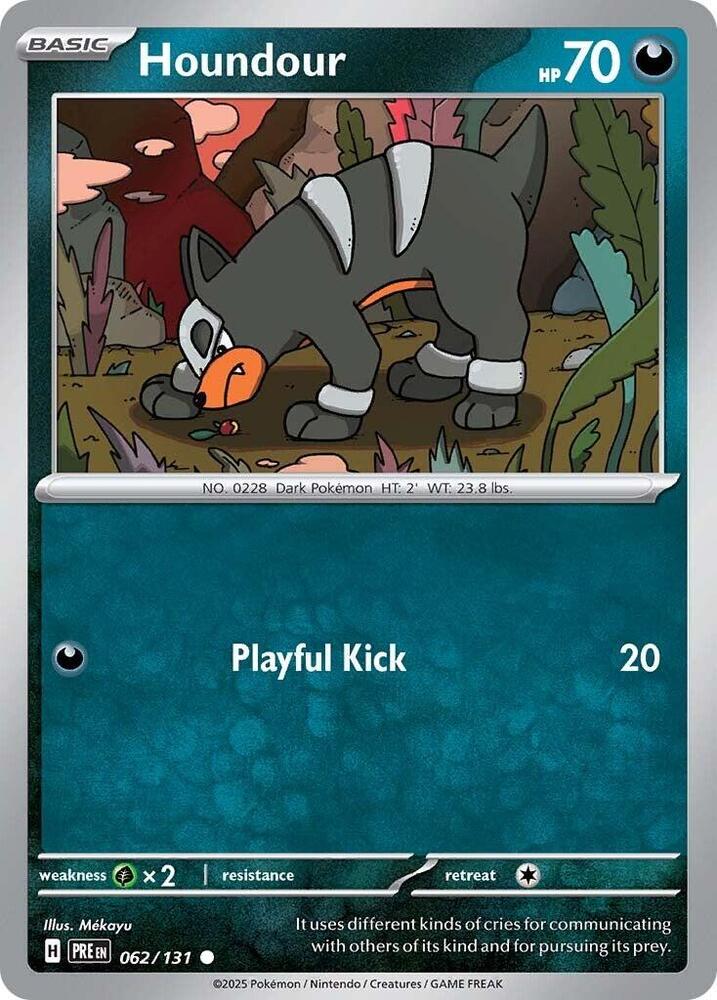 Houndour (062/131) [Scarlet & Violet: Prismatic Evolutions] | Tabernacle Games