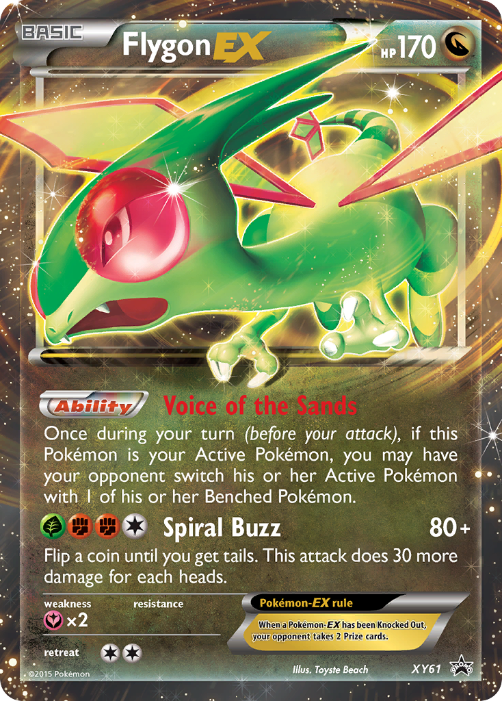 Flygon EX (XY61) [XY: Black Star Promos] | Tabernacle Games