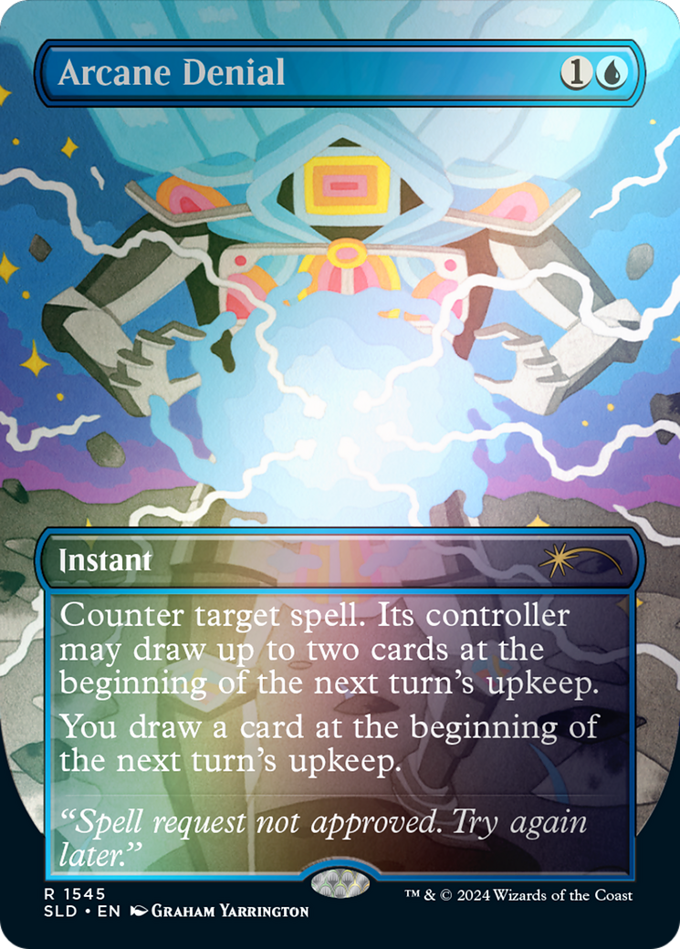 Arcane Denial (Surge Foil) [Marvel Super Heroes Commander] | Tabernacle Games