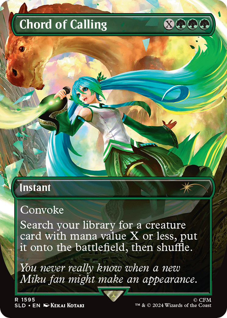 Chord of Calling (Rainbow Foil) [Secret Lair Drop Series] | Tabernacle Games