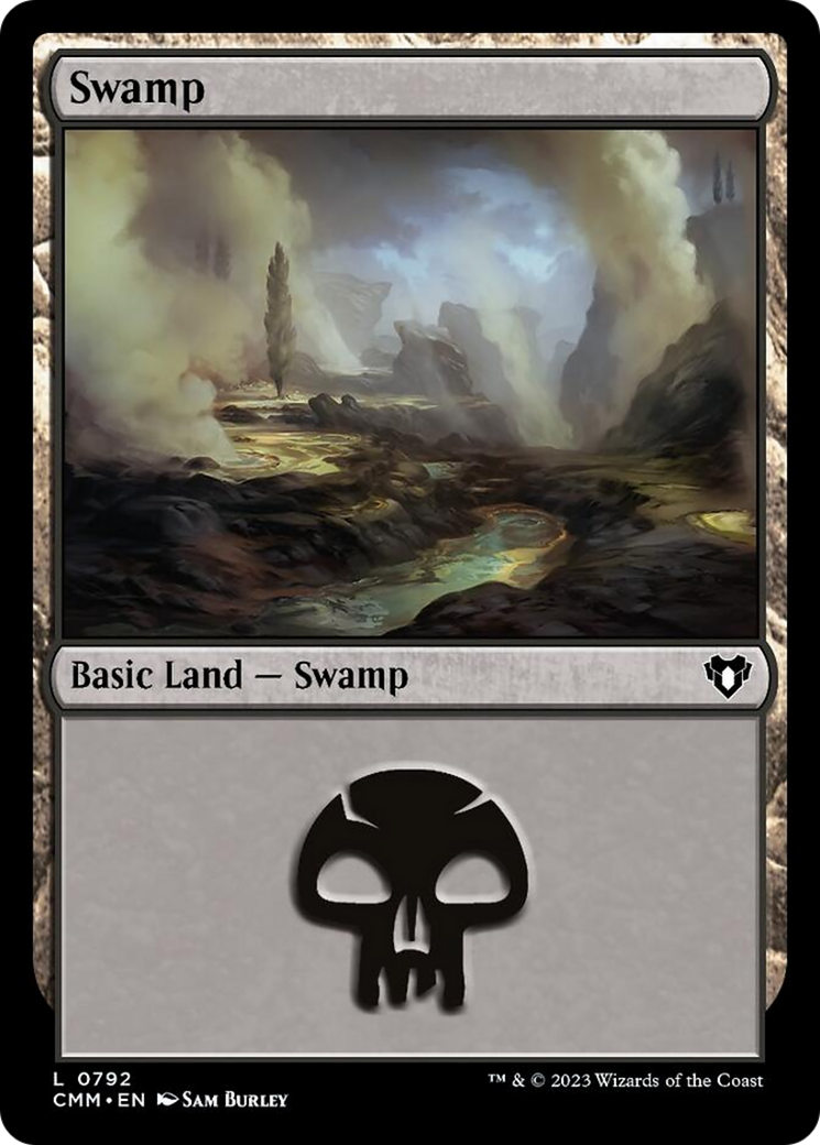 Swamp (792) [Commander Masters] | Tabernacle Games