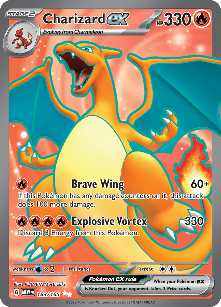 Charizard ex (183/165) [Scarlet & Violet 151] | Tabernacle Games