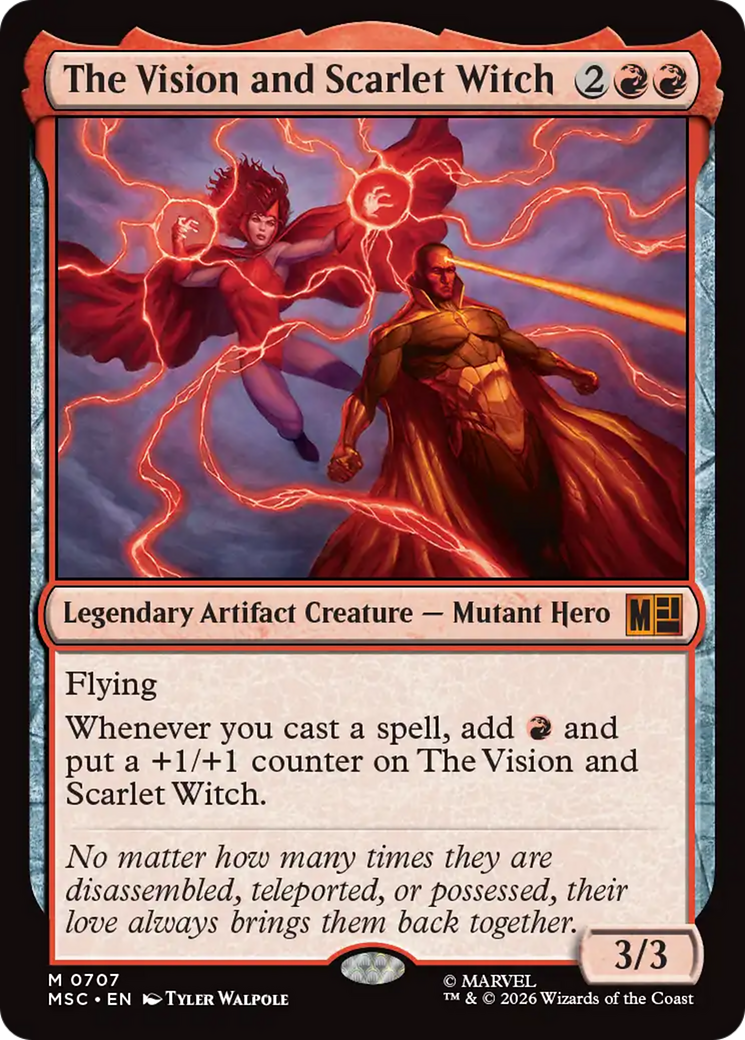 The Vision and Scarlet Witch [Marvel Super Heroes Commander] | Tabernacle Games