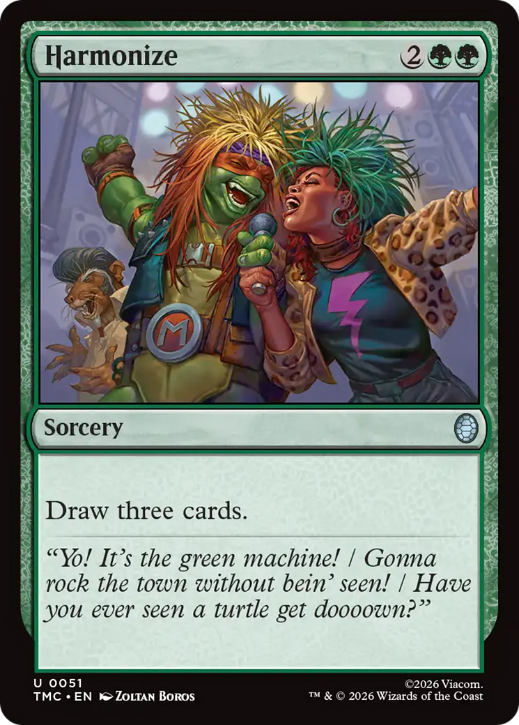 Harmonize [Teenage Mutant Ninja Turtles Commander] | Tabernacle Games