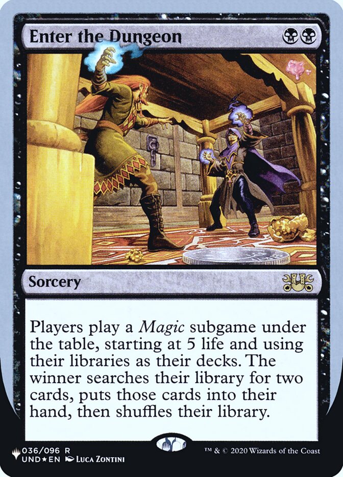 Enter the Dungeon (Unfinity Foil Edition) [The List] | Tabernacle Games