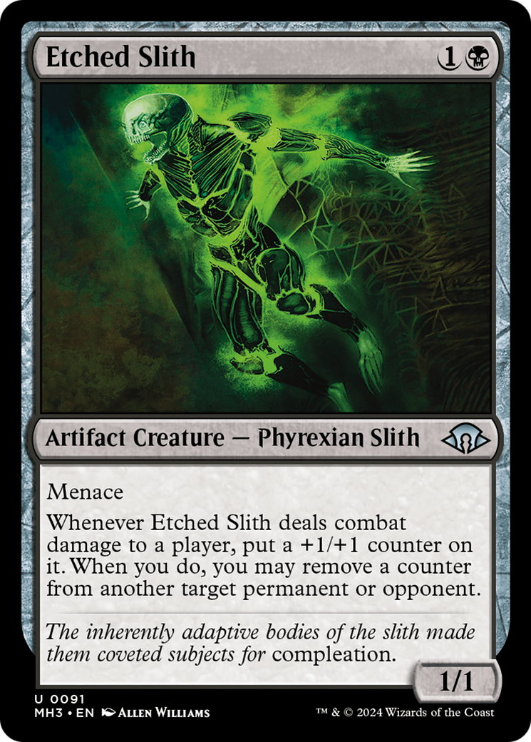 Etched Slith [Modern Horizons 3] | Tabernacle Games