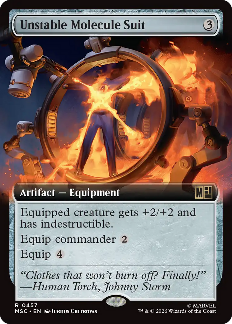 Unstable Molecule Suit (Extended Art) [Marvel Super Heroes Commander] | Tabernacle Games