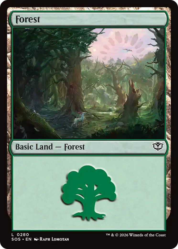 Forest (0280) [Secrets of Strixhaven] | Tabernacle Games