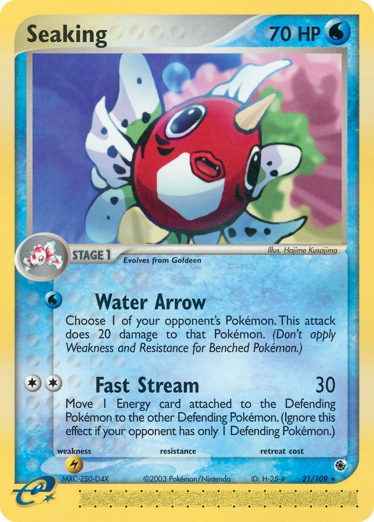 Seaking (21/109) [EX: Ruby & Sapphire] | Tabernacle Games