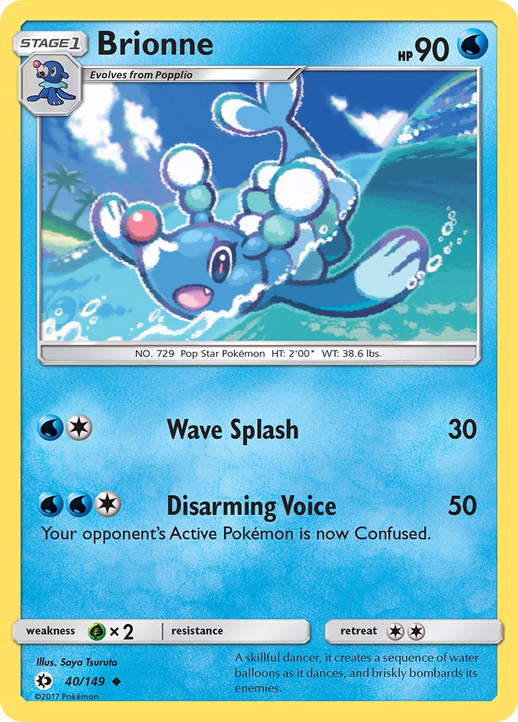 Brionne (40/149) [Sun & Moon: Base Set] | Tabernacle Games