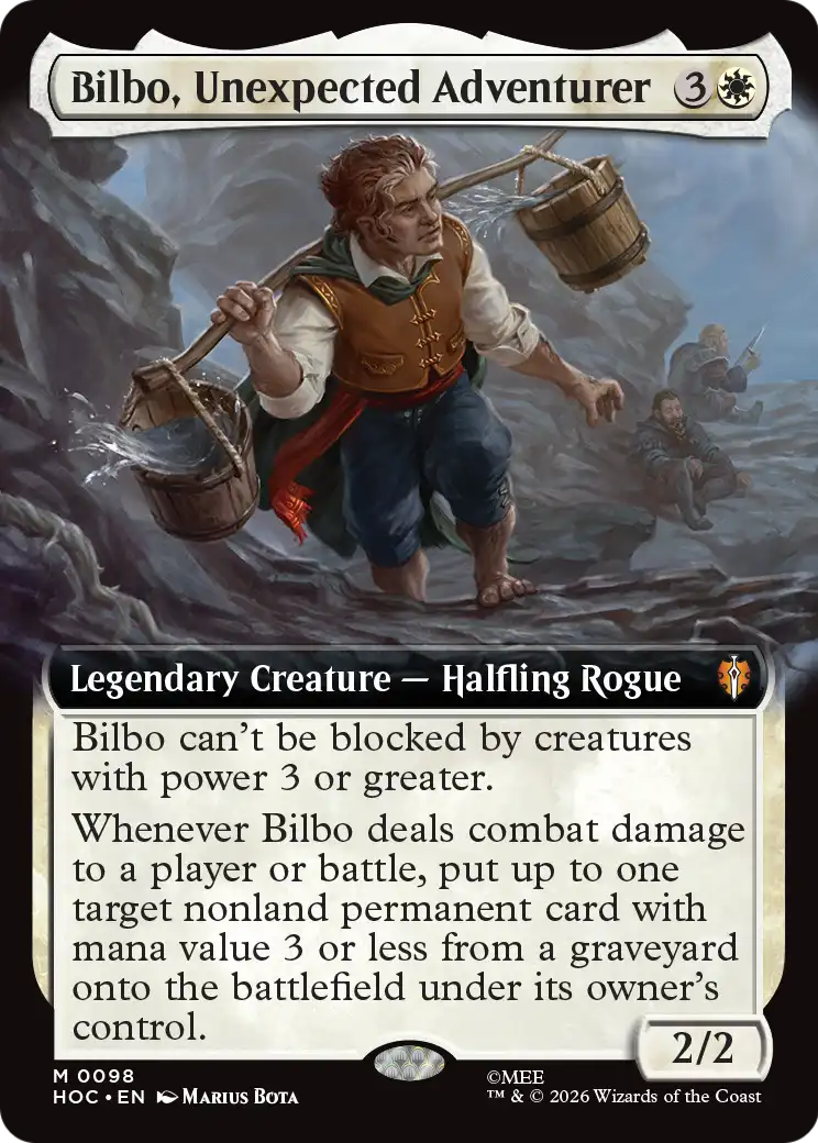 Bilbo, Unexpected Adventurer (Extended Art) [The Hobbit: Eternal-Legal] | Tabernacle Games