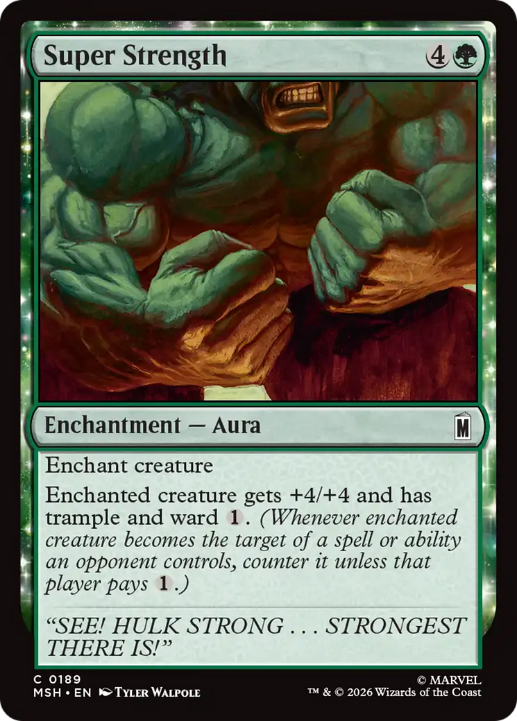 Super Strength [Marvel Super Heroes] | Tabernacle Games