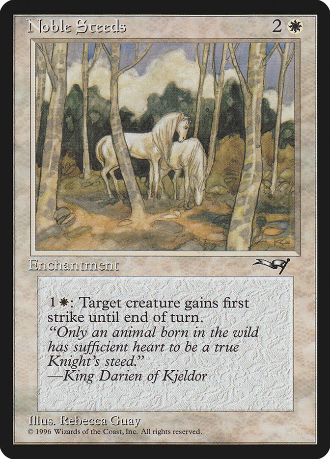 Noble Steeds (Grazing) [Alliances] | Tabernacle Games