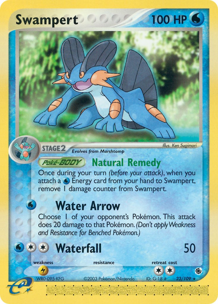 Swampert (23/109) [EX: Ruby & Sapphire] | Tabernacle Games
