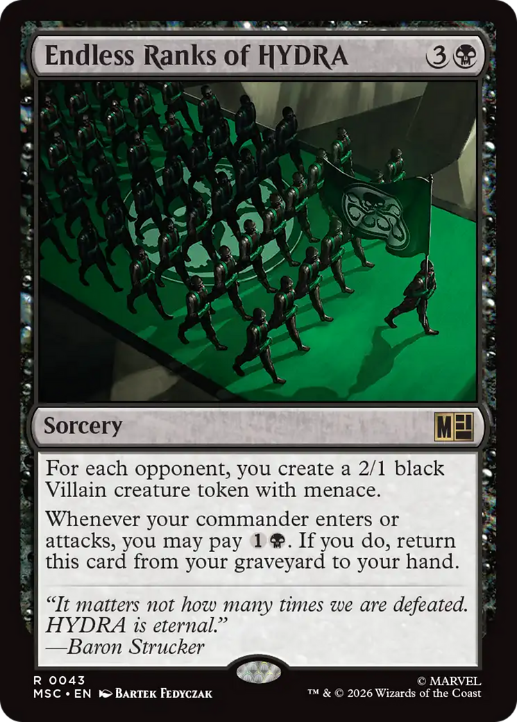 Endless Ranks of HYDRA [Marvel Super Heroes Commander] | Tabernacle Games