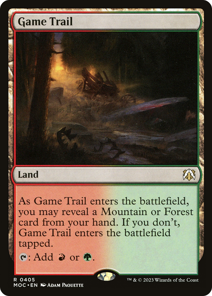Game Trail [March of the Machine Commander] | Tabernacle Games
