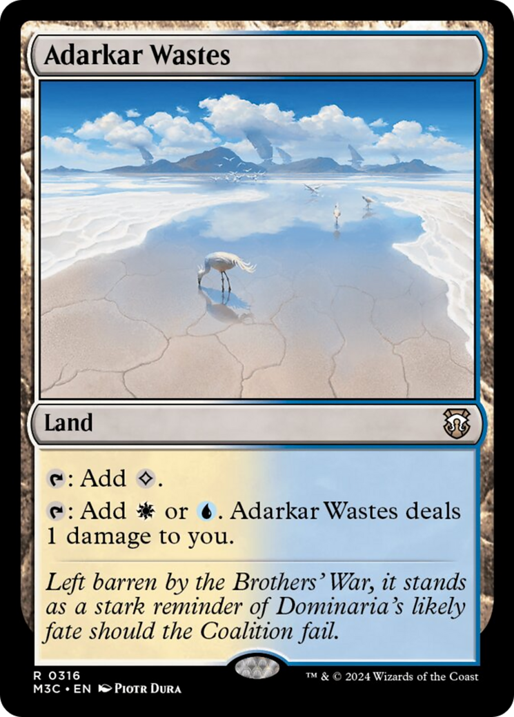 Adarkar Wastes [Modern Horizons 3 Commander] | Tabernacle Games