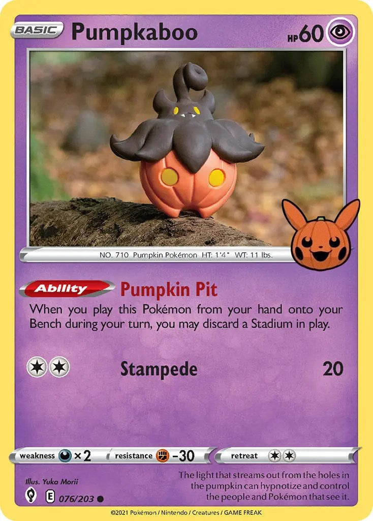 Pumpkaboo (076/203) [Trick or Trade] | Tabernacle Games