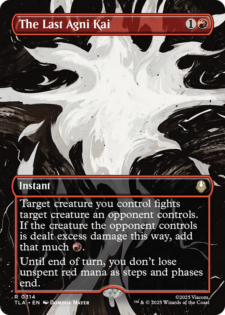 The Last Agni Kai (Borderless) [Avatar: The Last Airbender] | Tabernacle Games