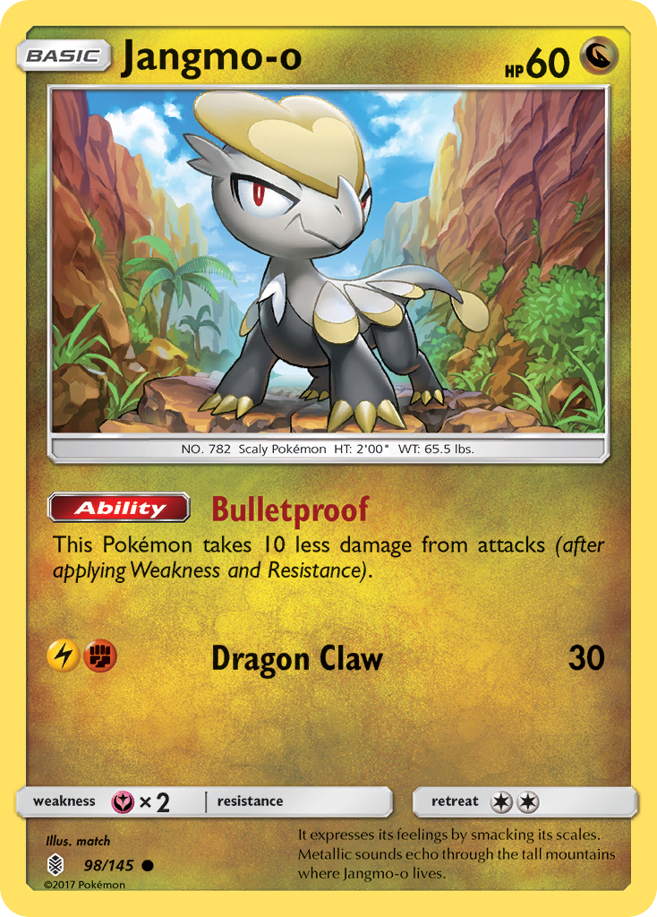 Jangmo-o (98/145) [Sun & Moon: Guardians Rising] | Tabernacle Games