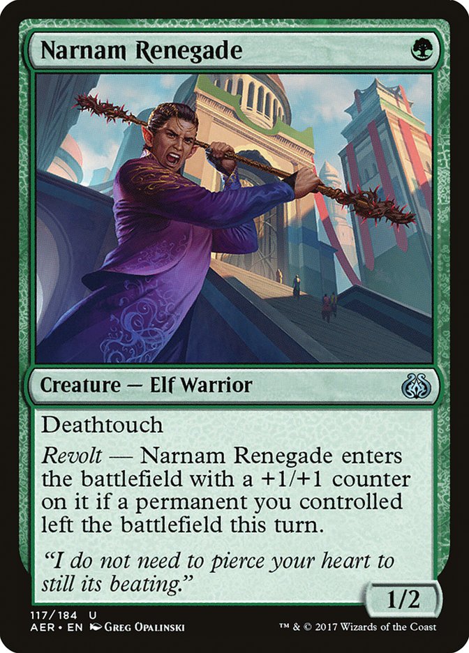 Narnam Renegade [Aether Revolt] | Tabernacle Games