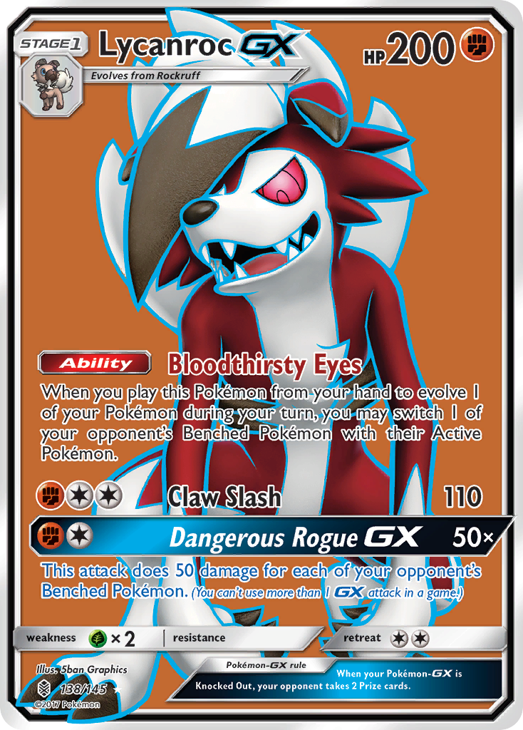 Lycanroc GX (138/145) [Sun & Moon: Guardians Rising] | Tabernacle Games